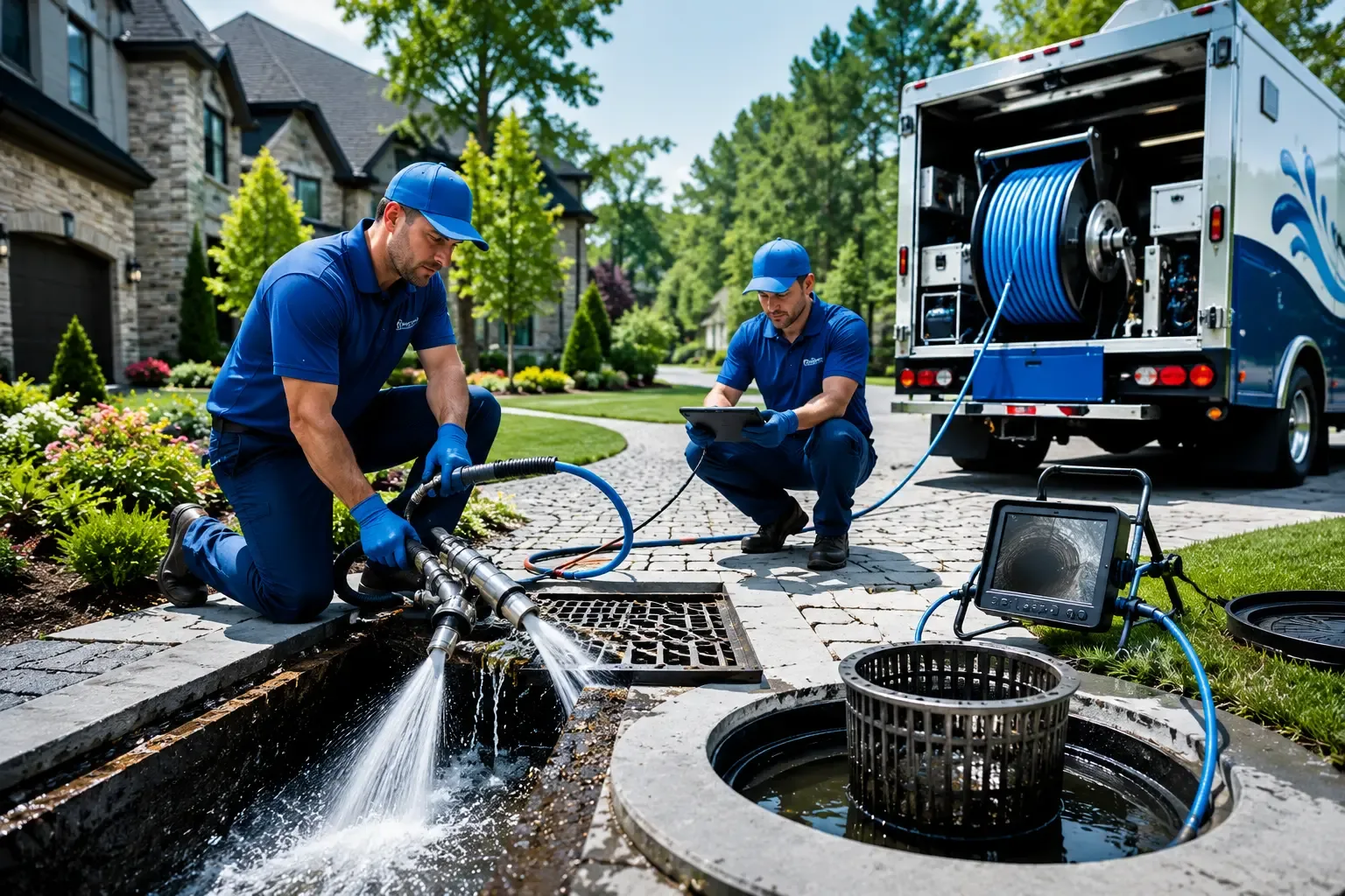 Local outdoor drain cleaning professionals in East Lyme, CT